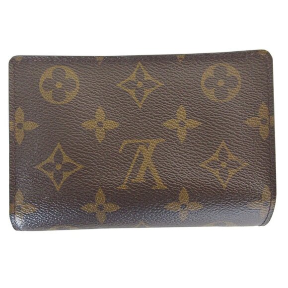 Auth LOUIS VUITTON PORTEFEUILLE JULIETTE Bifold Wallet Brown Monogram s0561a - Picture 2 of 10